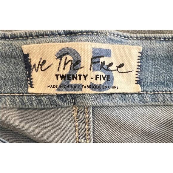 Free People Jett Low-Rise Flare Jeans Size 25 - Picture 5 of 7